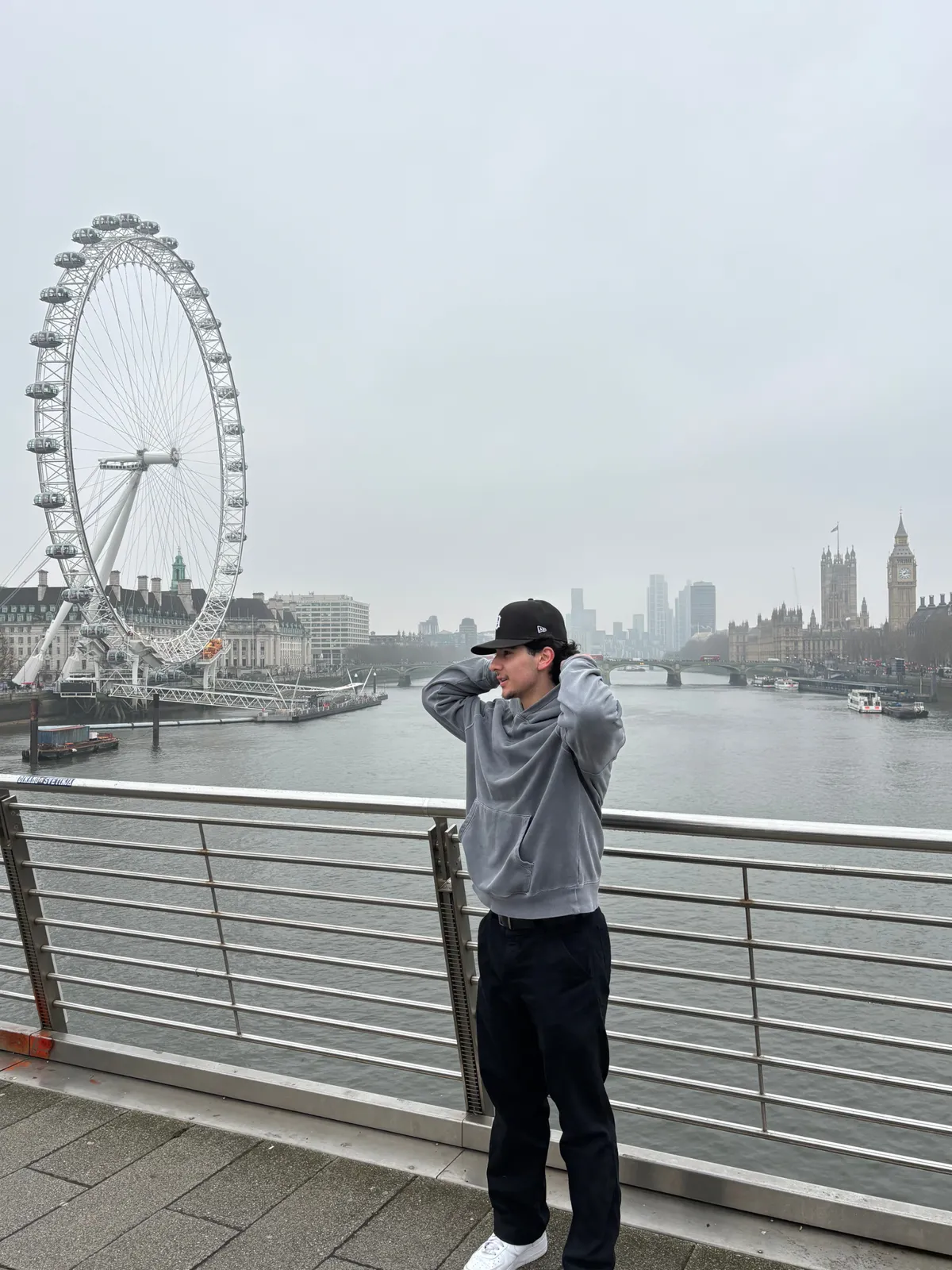 Carter Stoddard in London, 2025